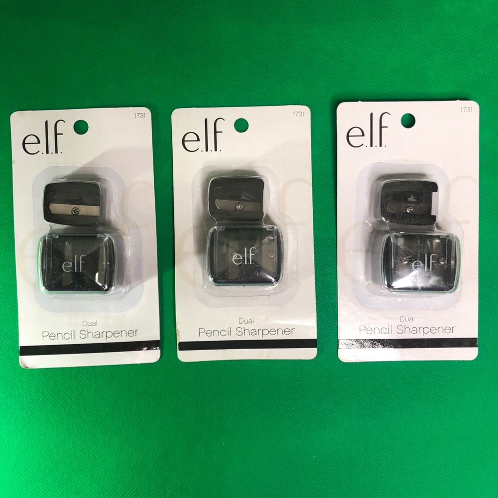 3 ELF COSMETIC PENCIL SHARPENERS